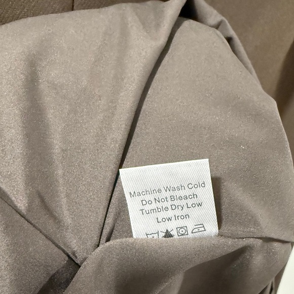 Tuckernuck Demitasse Griffiths Dress S Brown Green NWT A-Line Mini Mod Chic - Picture 6 of 8